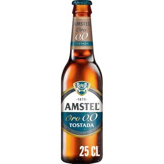 Cerveza Amstel  TOSTADA 0,0 (250 lt.)