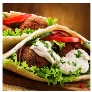 Falafel En Pan Pita