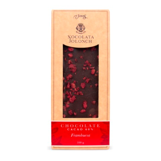 Chocolate bitter con frambuesa Jolonch 100 Gr.