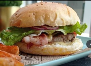 Hamburguesa Clásica De Ternera