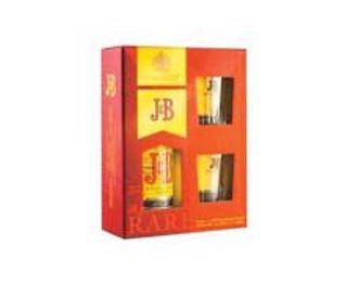 J&B Rare si 2 pahare (700ml)