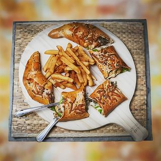 Baguette Farcie Crevettes (Shrimp)