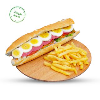 Sandwich Mortadella Et Œuf