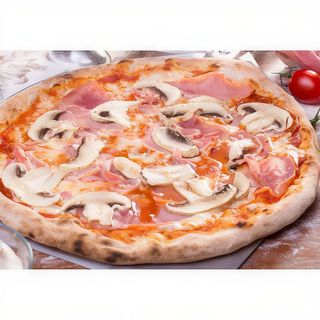 Pizza Prosciutto e funghi