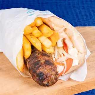 Bocadillo Bifteki