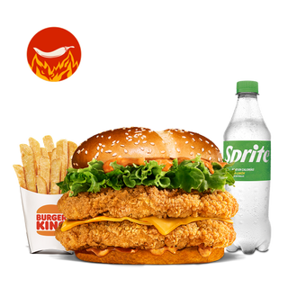Menú Krispper® Spicy Doble Grande