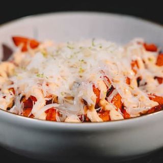 Boniato a la parmesana