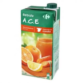 Zumo de Naranja, Limón y Zanahoria Carrefour Brik 1 L.