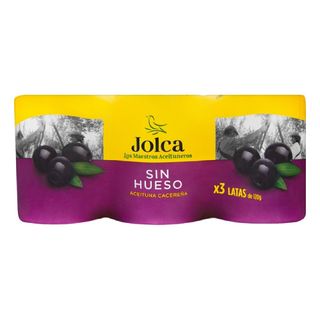 Jolca aceituna 3 latas (120 g.)