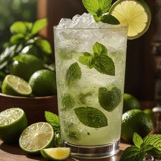 Mojito sin alcohol 