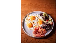 Ham and eggs