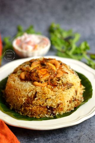 Malabar egg biryani