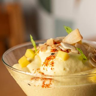 mousse de mango & maracuyá