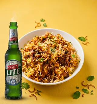 Butter Chicken New Year Special + Castle Lite