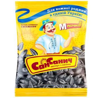 Насіння соняшника смажене 75гТМ Сан Санич