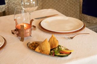 Channa samosa - vegan