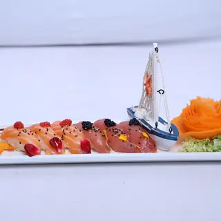 Nigiri mix di salmone e tonno 6 pezzi
