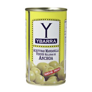 Aceituna Rellena Anchoa Ibarra (350 G.)