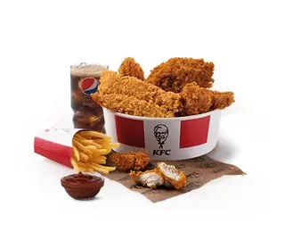 Menu tiras de pollo