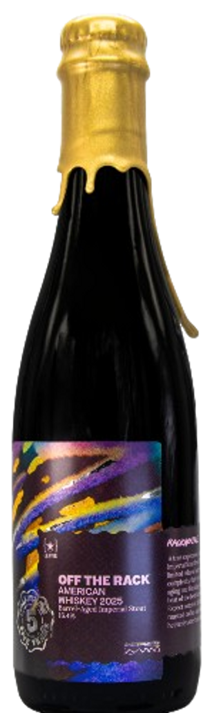 Off the Rack American Whiskey 2025 By Rackhouse Lervig Botella 37,5 cl.
