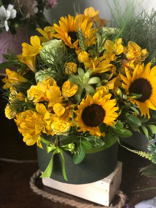 მზესუმზირის ყვავილი