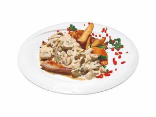 Ćuretina u sosu od šampinjona