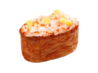 Inari z krewetkami