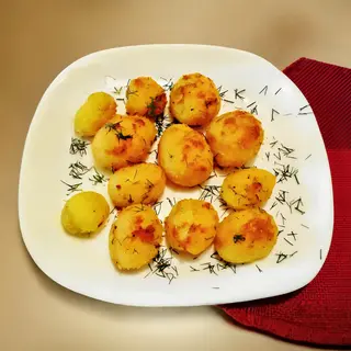Začinjen krompir