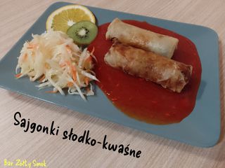 Sajgonki słodko-kwaśne