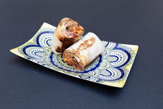 Burrito cebolla chorizo