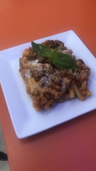 Pasta al forno casera 