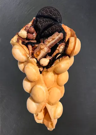Snickers Waffle