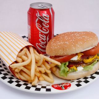 Combo hamburguesa panvía