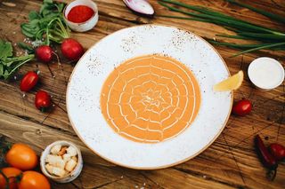 Крем-суп из чечевицы 