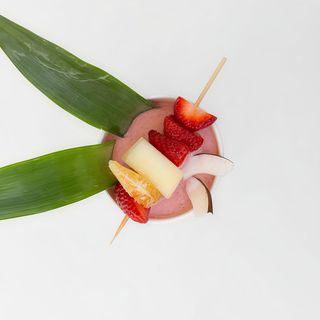 Frappè alla frutta con fiordilatte