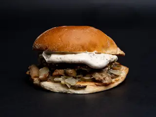 Vegan Truffle Burger