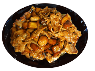 Пилешко с картофи (450г)