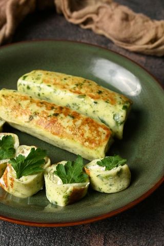 Палачинки с крем-сирене и спанак