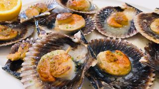 Ración De Vieiras A La Plancha