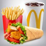McWrap Crispy Chicken and Bacon McMenu