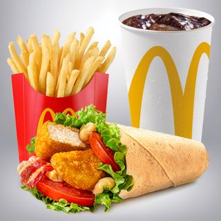 McWrap Crispy Chicken and Bacon McMenu