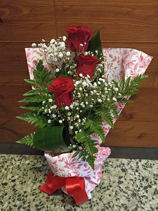Ramo Amor com 3 Rosas