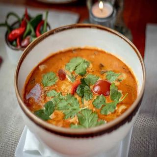 Sopa Clásica Tom Yam De Langostinos