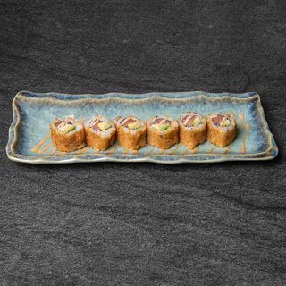 36B.- Maki Frito Salmón Y Aguacate (6 Pzs.)
