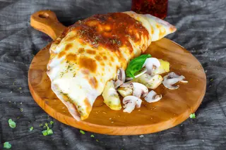 Pizza Calzone De Jamón (33 Cm.)