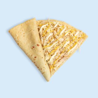 კრეპი ქათმით და ყველით