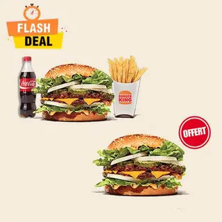 Menu Big King acheté = Big King Burger offert