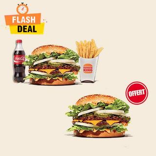 Menu Big King acheté = Big King Burger offert