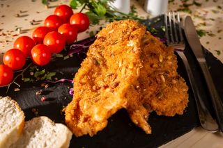 Snitel de porc crocant