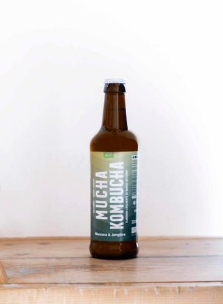 Kombucha de Manzana y Jengibre